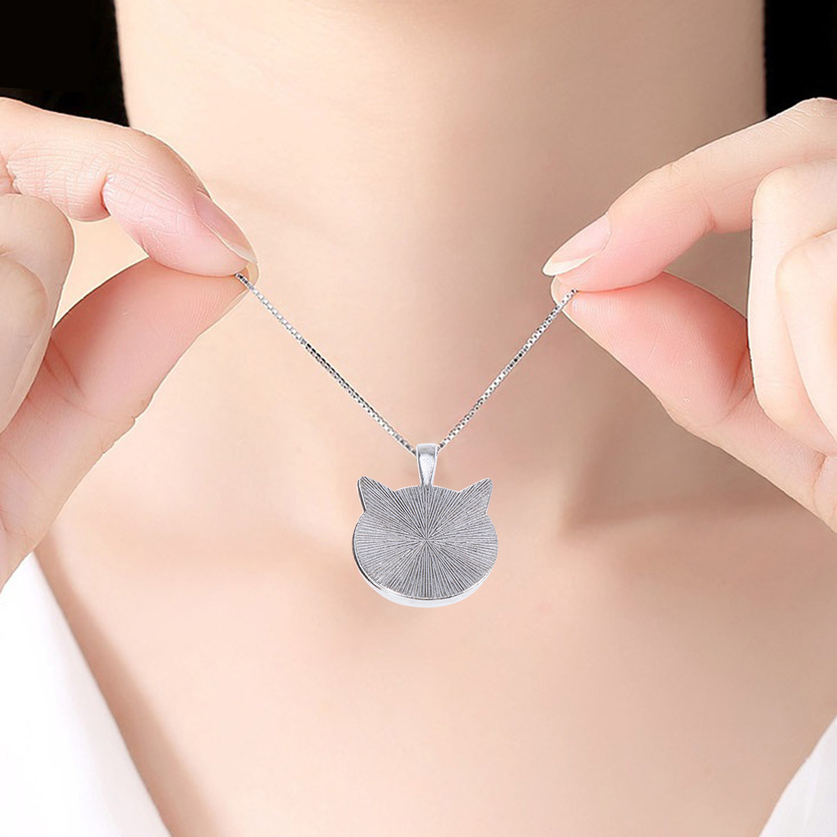 Resin Crafts Diy - 10Pcs Cat Ear Bezel Pendant Tray