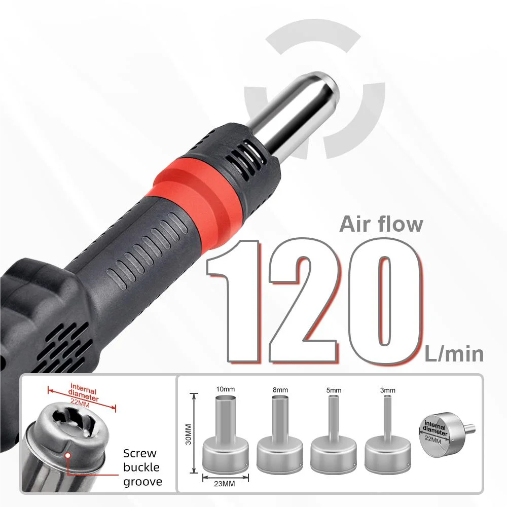 JCD Micro Hot Air Gun 8208 750 - Heat Gun Small ulasan dan harga