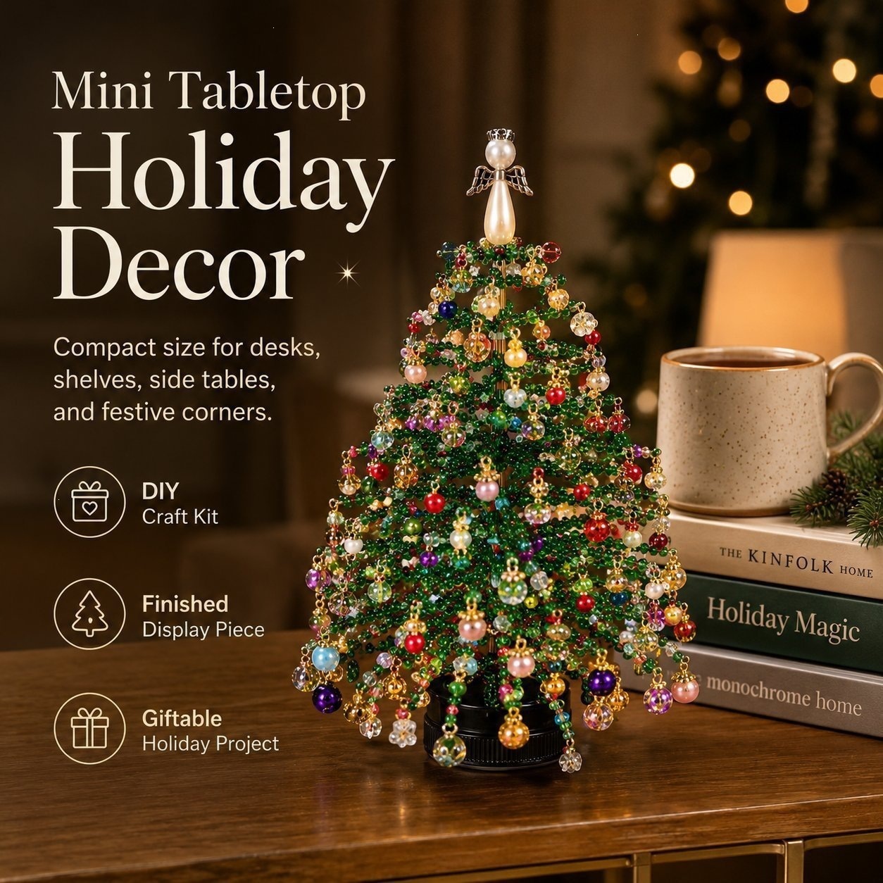 Multi‑Theme DIY Beaded Tree Cr - Crafting Resin ulasan dan harga