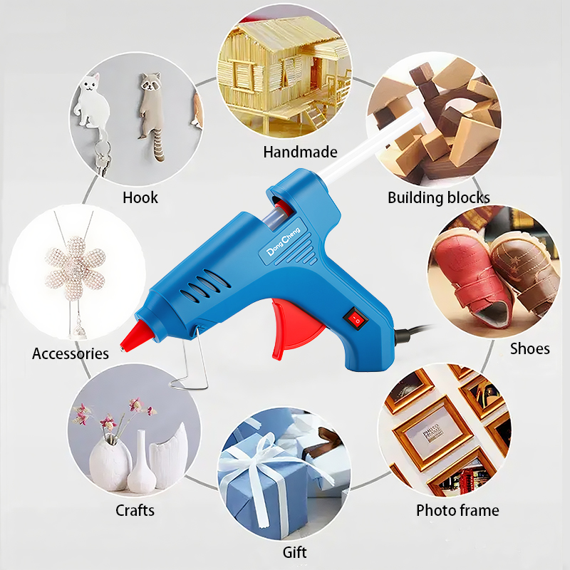 80W Mini Hot Melt Glue Gun DIY - Heat Gun Small ulasan dan harga
