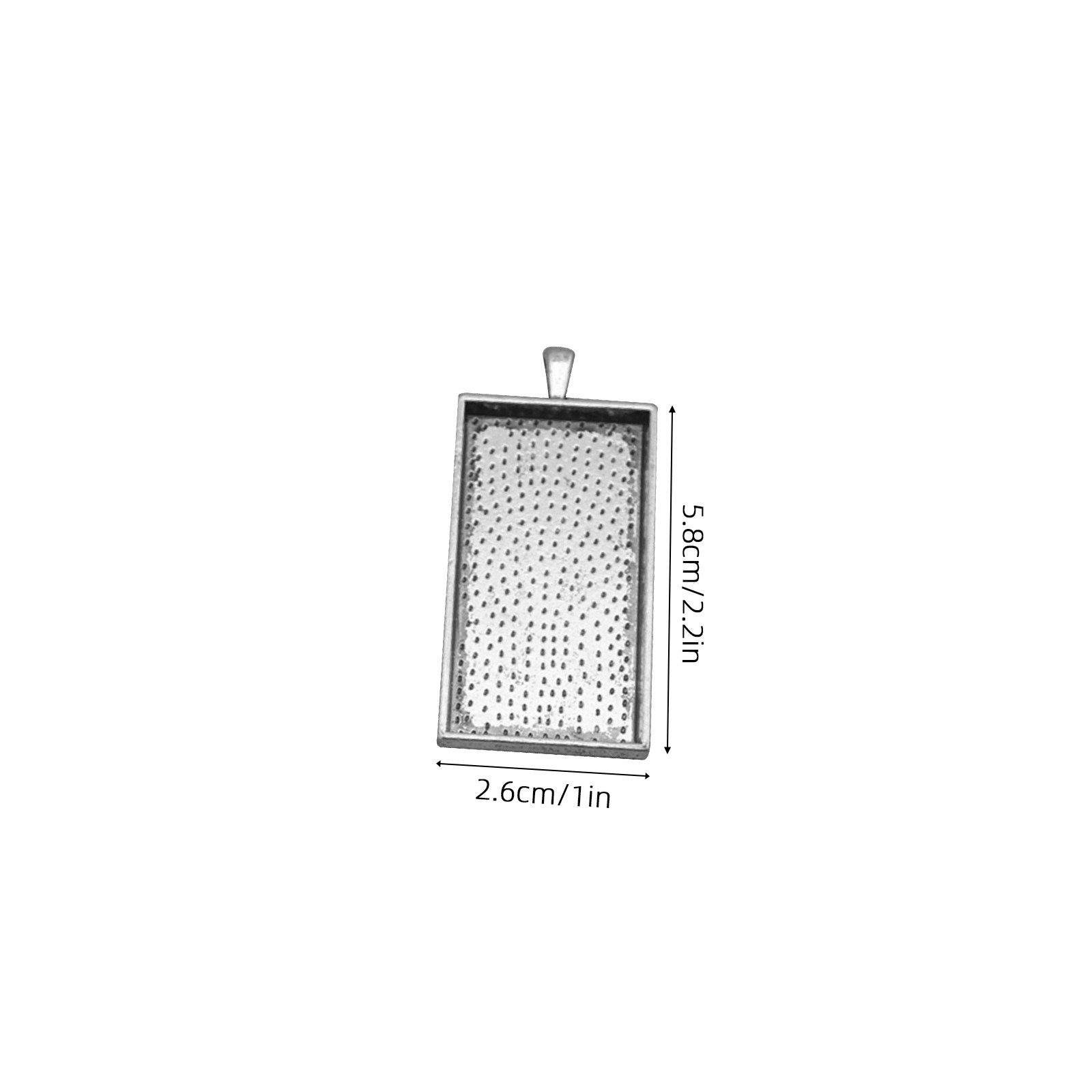 10Pcs Alloy Pendant Trays Vint - Bezels Set Pendant ulasan dan harga